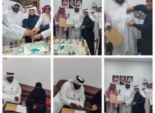 تكريم الإعلامي غاصب القرني بمناسبة تقاعده وتكليفه مدير تحرير في الدمام 